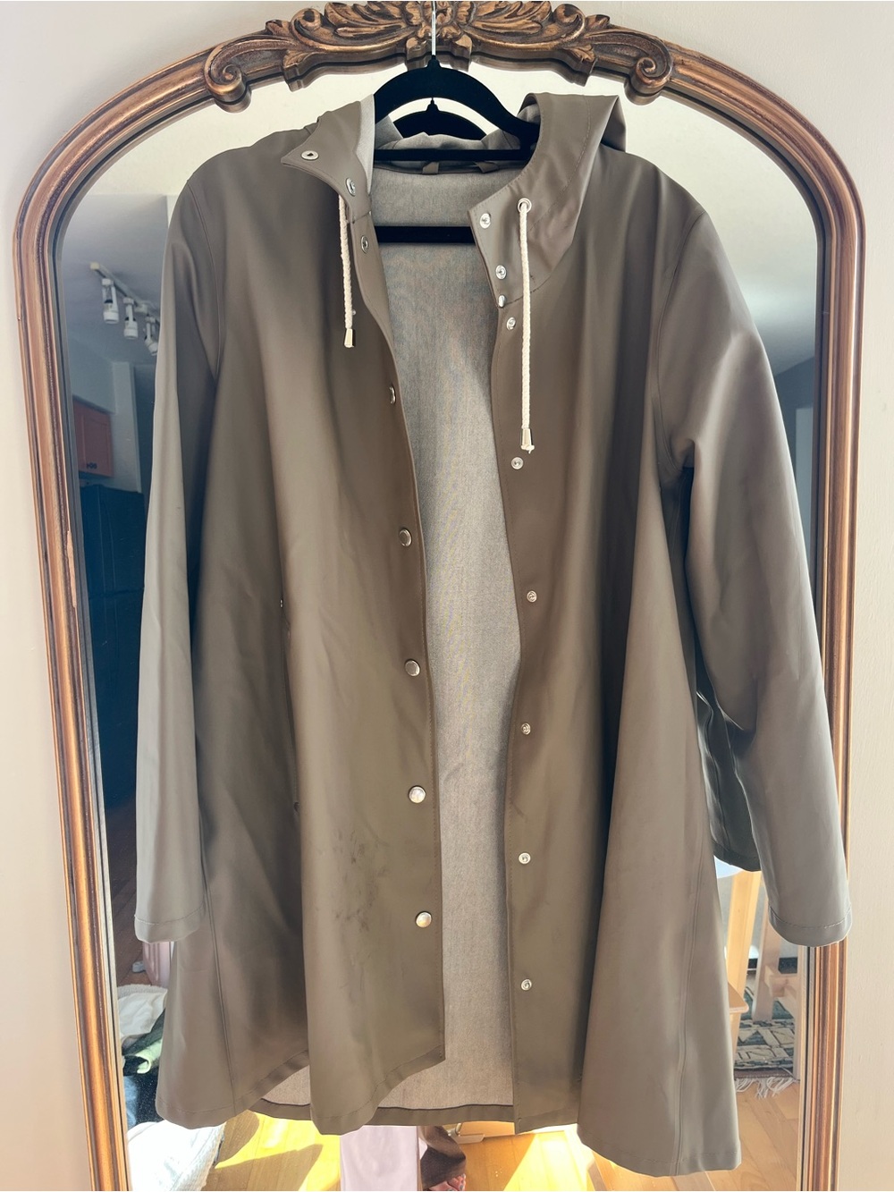 STUTTERHEIM Stockholm Hooded Waterproof Raincoat Jacket